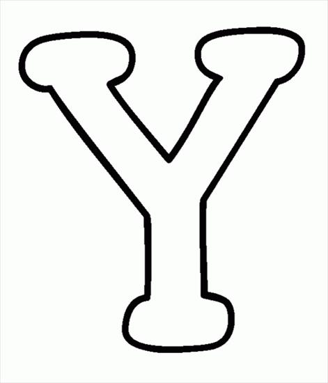 alfabet do kolorowania - Y.gif