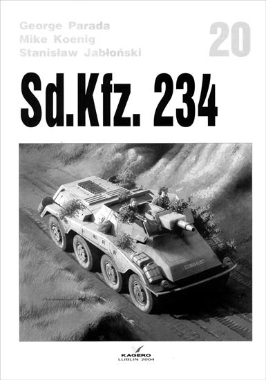 Książki o uzbrojeniu2 - KU-Parada G., Koenig M., Jabłoński S.-Samochód pancerny Sd.Kfz 234.jpg