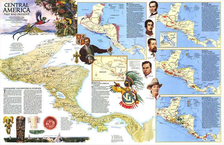 Mapy National Geographic - 138 - Central America Past and Present 1986.jpg