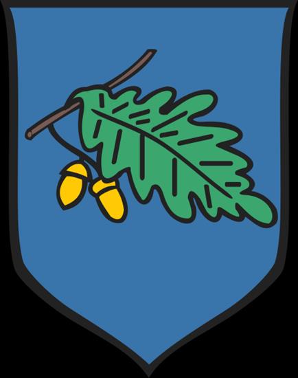 Flagi i herby miast - 474px-POL_Dąbie_COA.svg.png